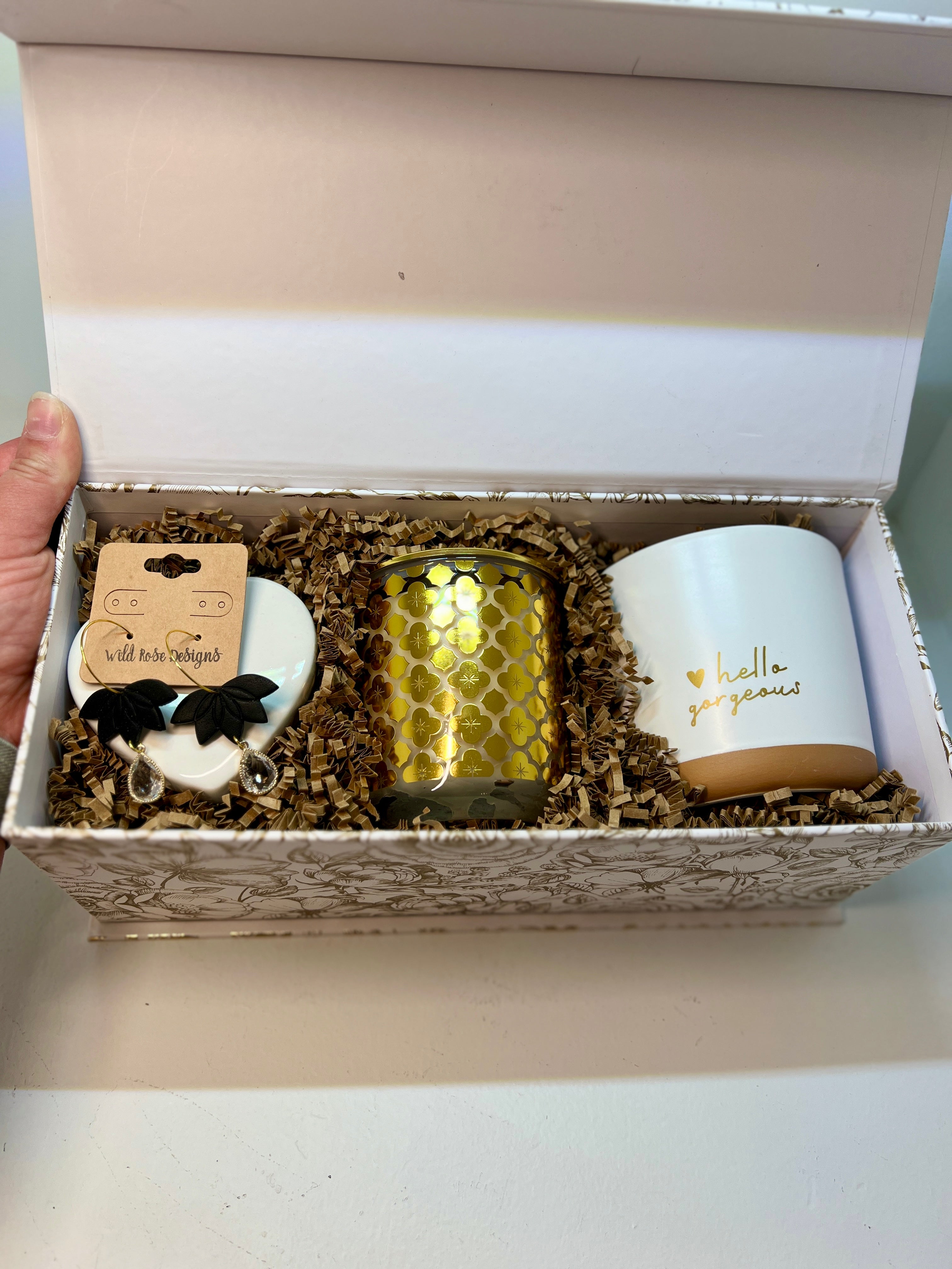 Hello, Gorgeous – Gold Luxe Gift Box