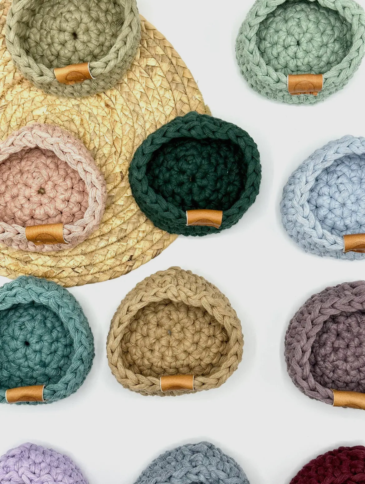 Mini Crocheted Basket