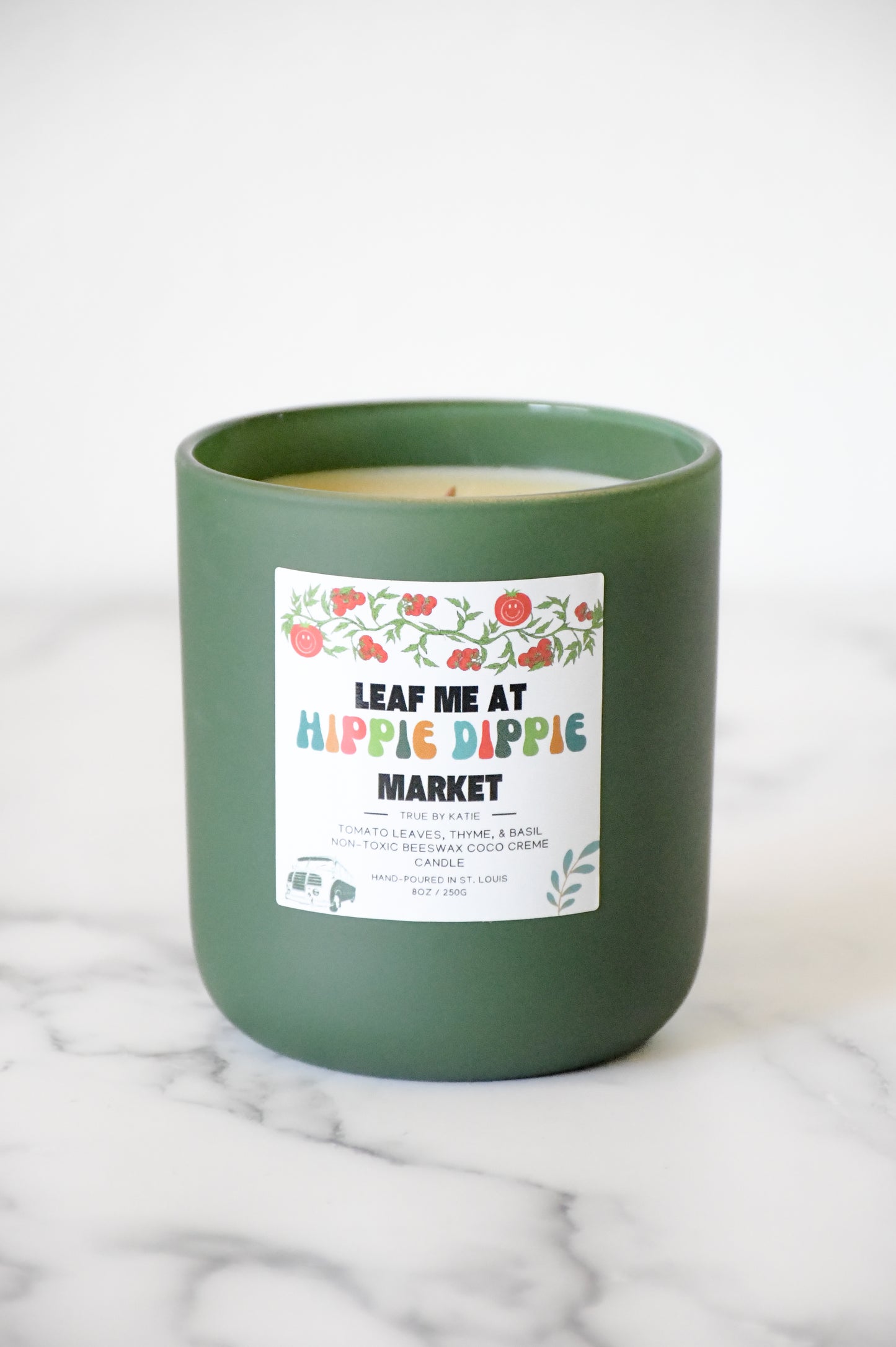 Leaf Me at Hippie Dippie Market Refillable Candle