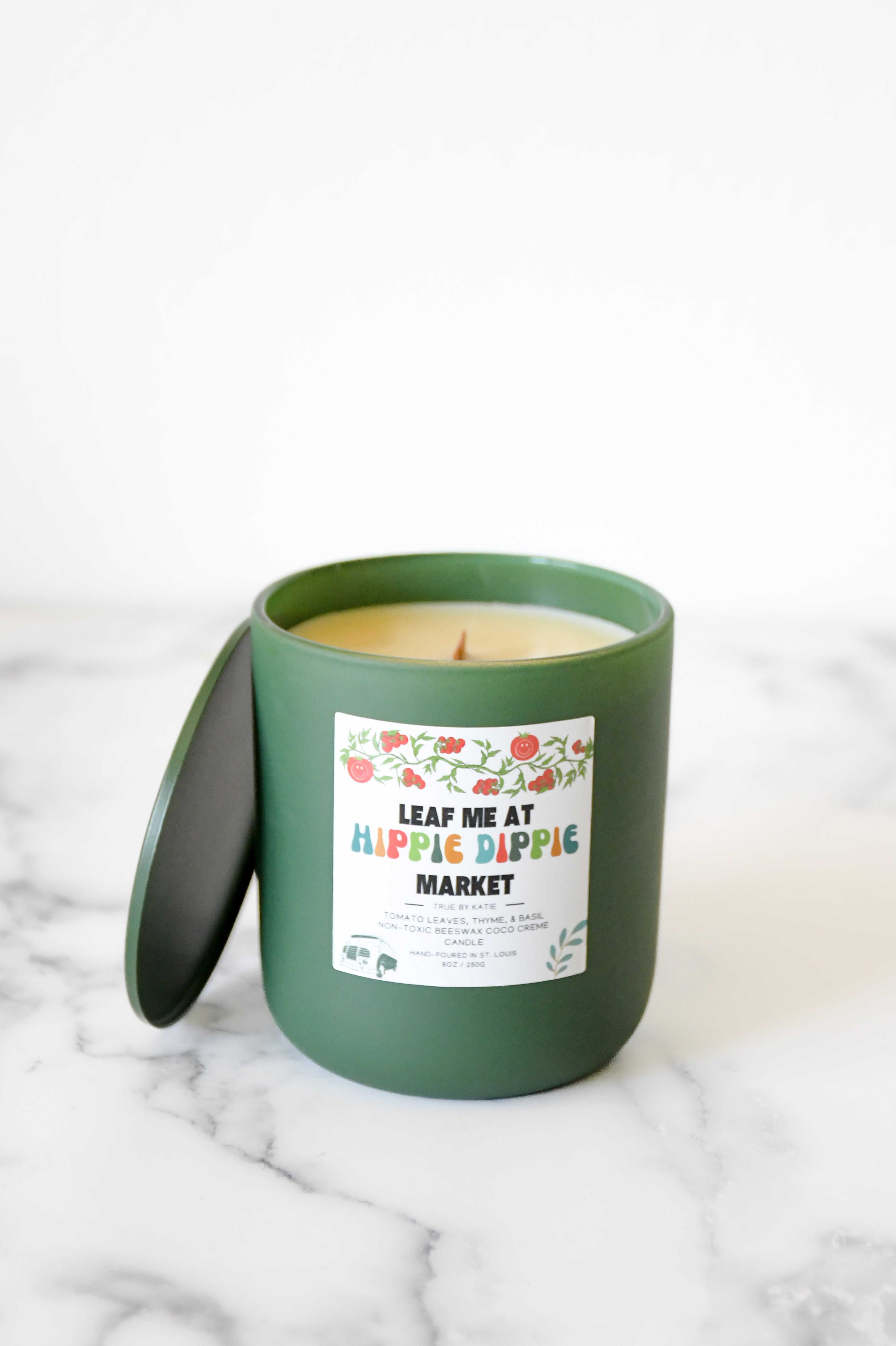 Leaf Me at Hippie Dippie Market Refillable Candle