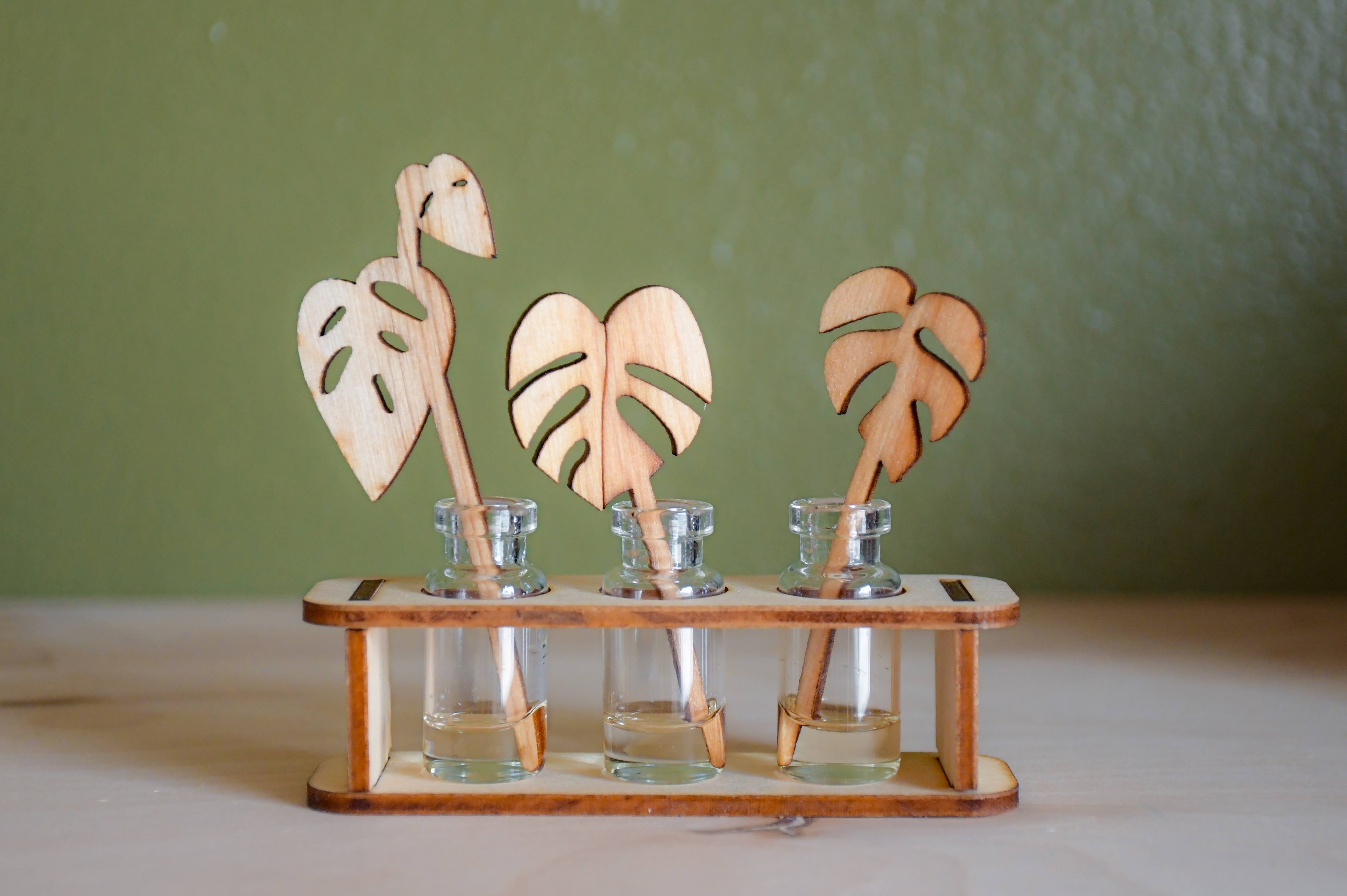 Houseplant Theme Tiny Propagation Leaf Diffusers