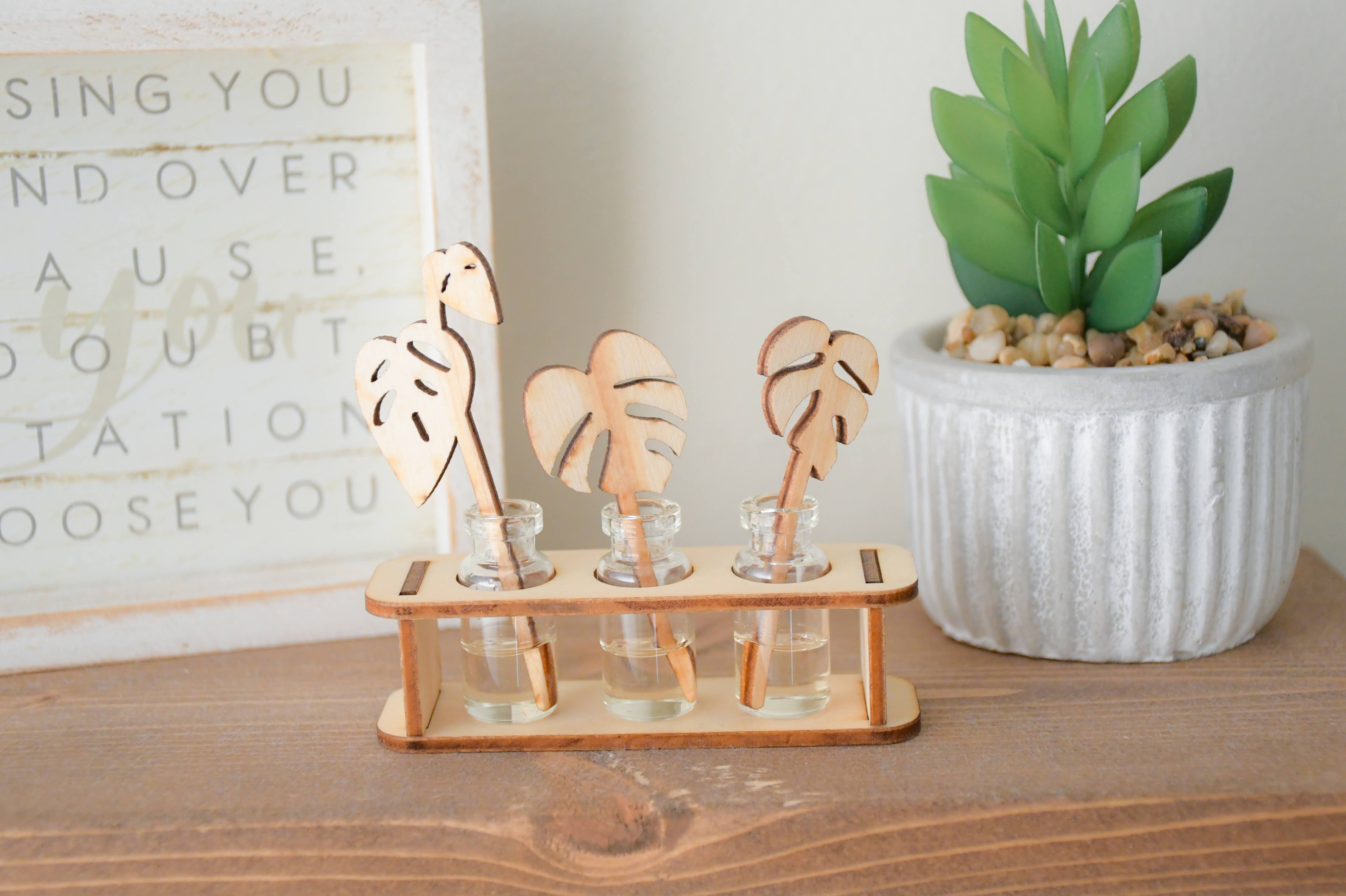 Houseplant Theme Tiny Propagation Leaf Diffusers