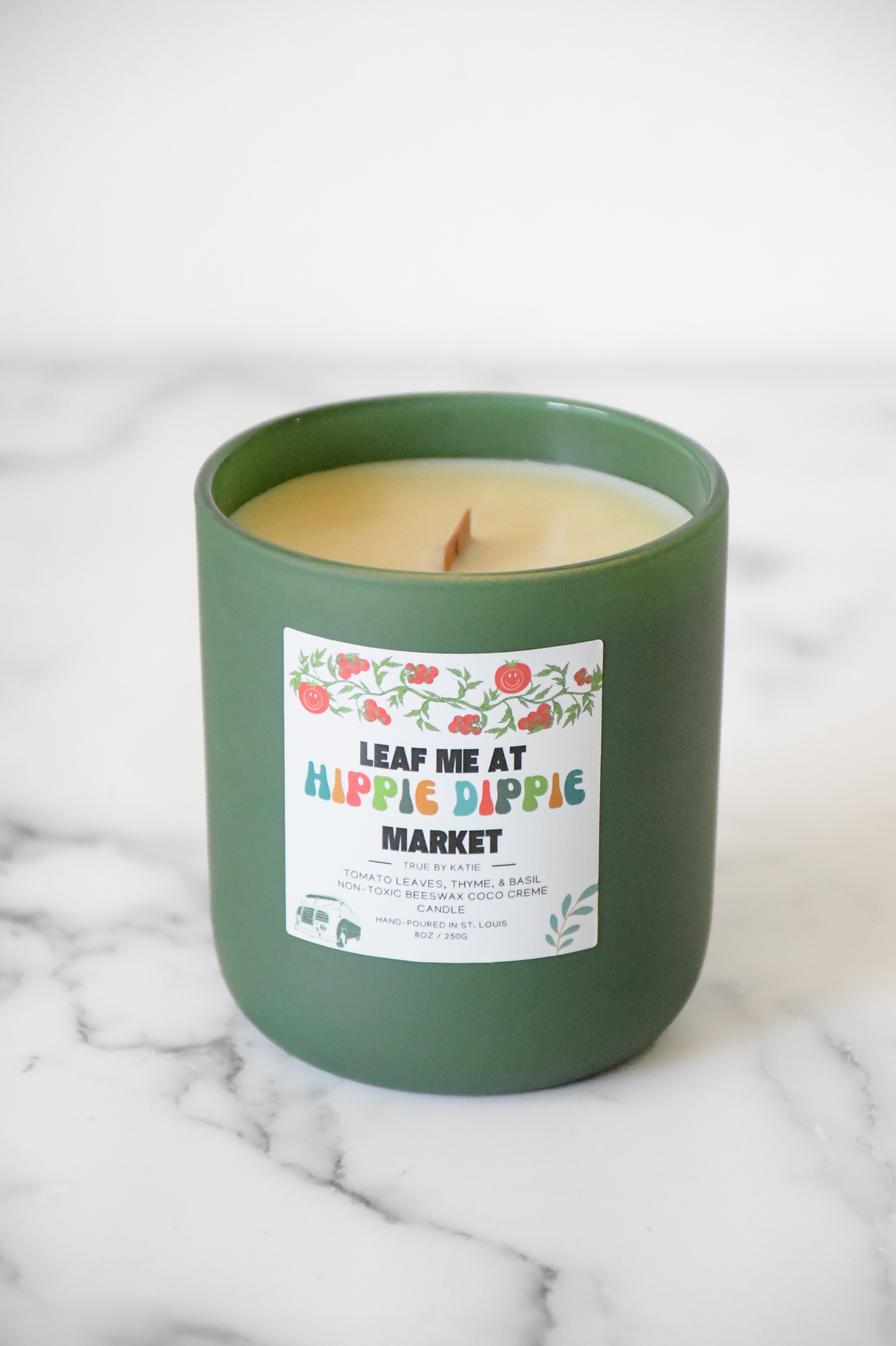 Leaf Me at Hippie Dippie Market Refillable Candle