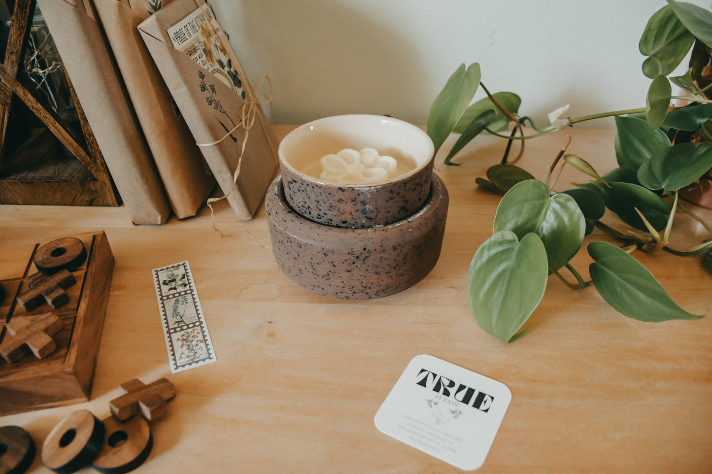Cork-Like 2-In-1 Fragrance Warmer