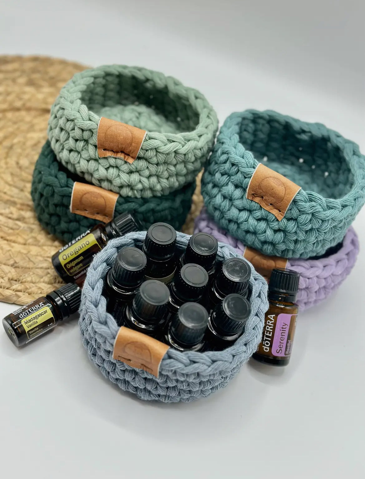 Mini Crocheted Basket