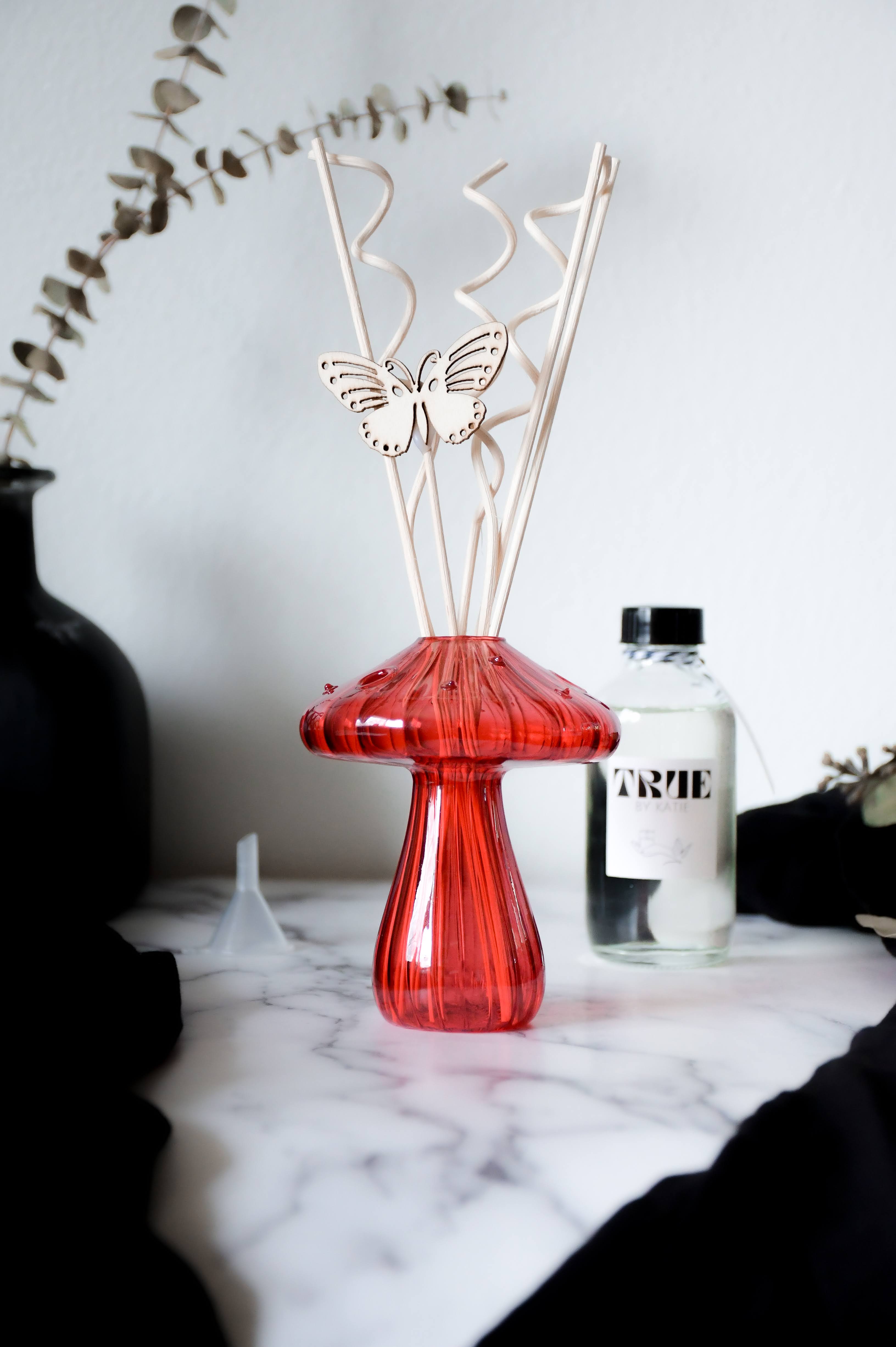 Mushroom Reed Diffuser Glass Set