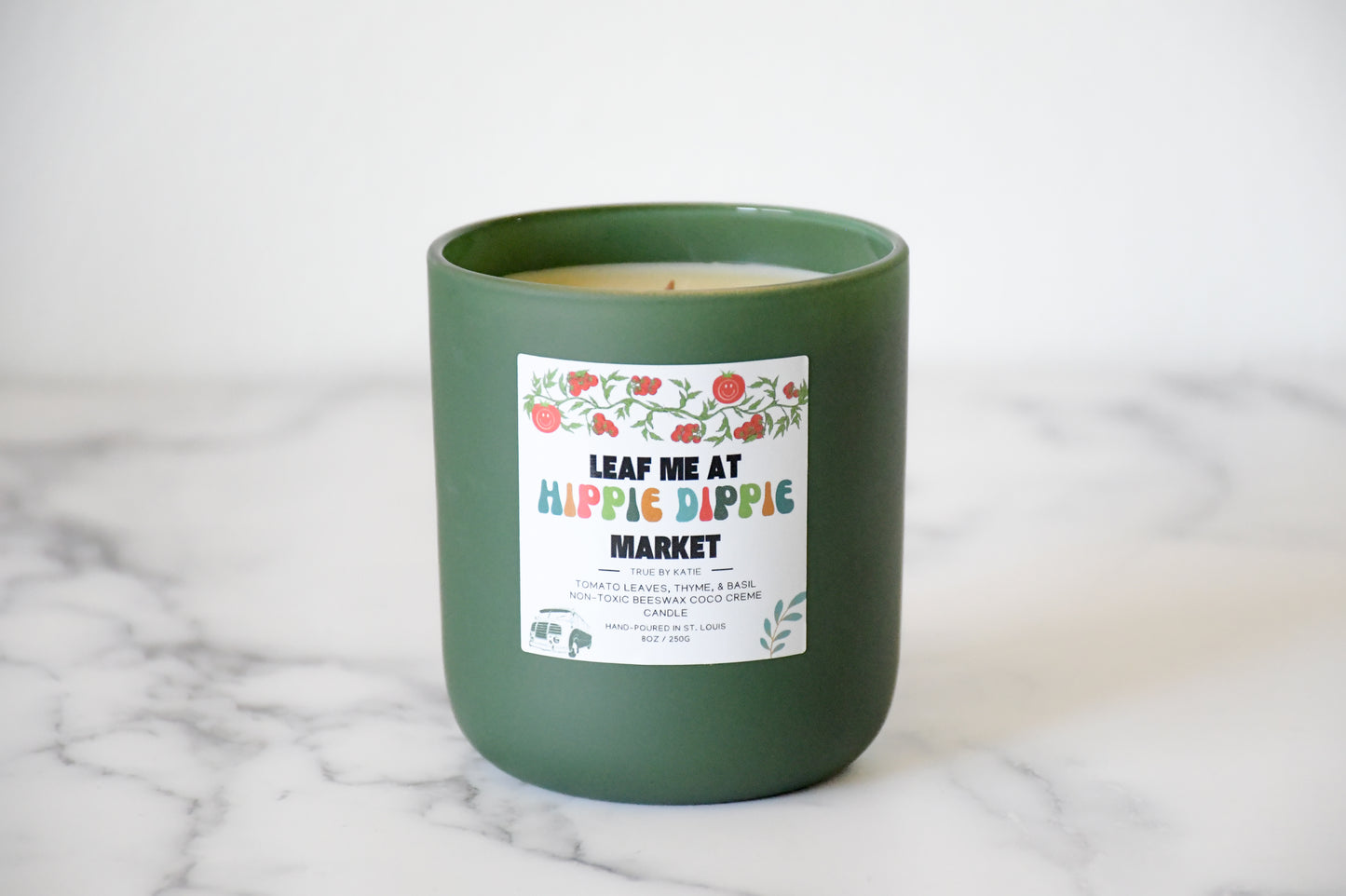 Leaf Me at Hippie Dippie Market Refillable Candle