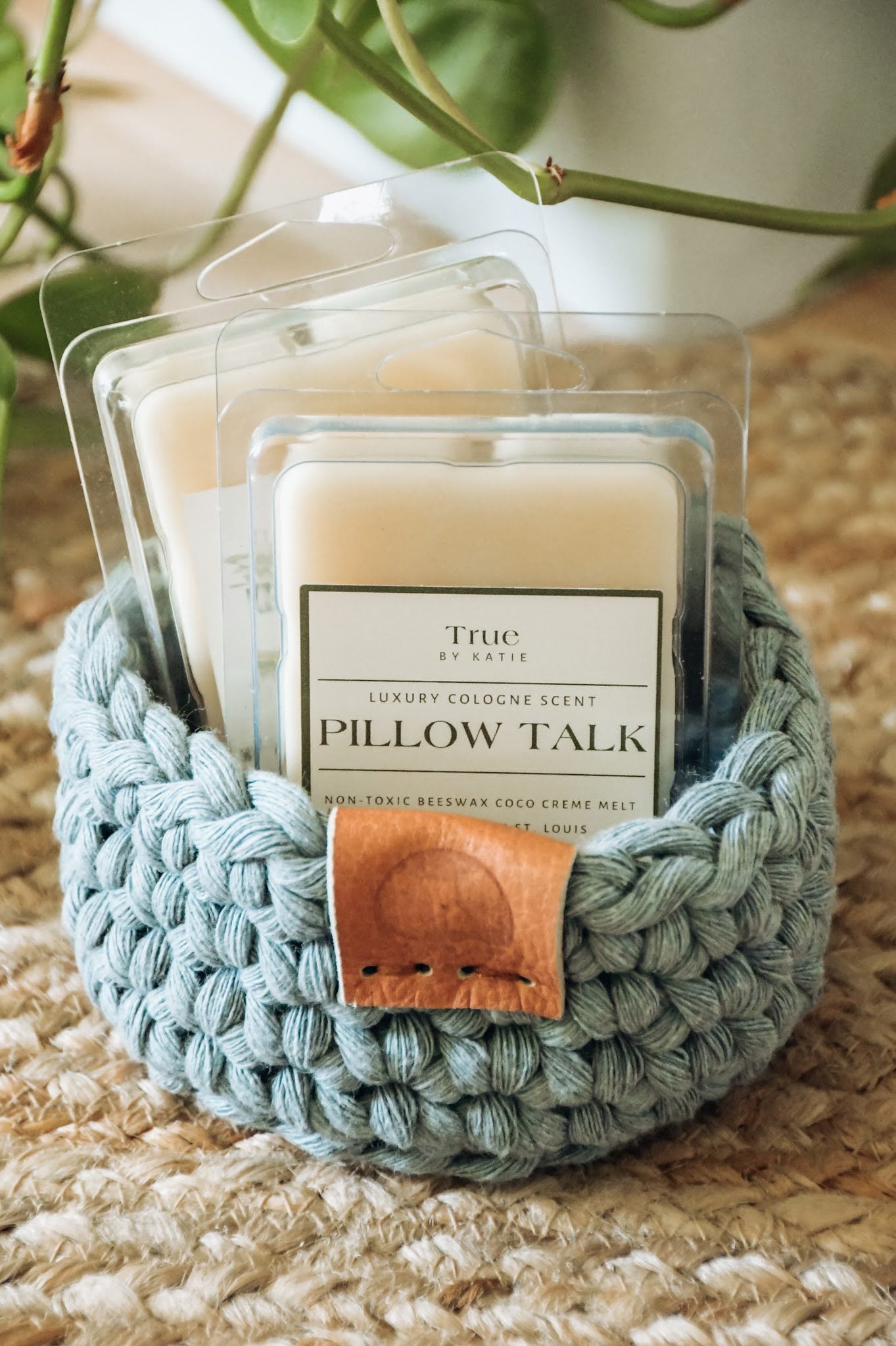 Mini Crocheted Basket