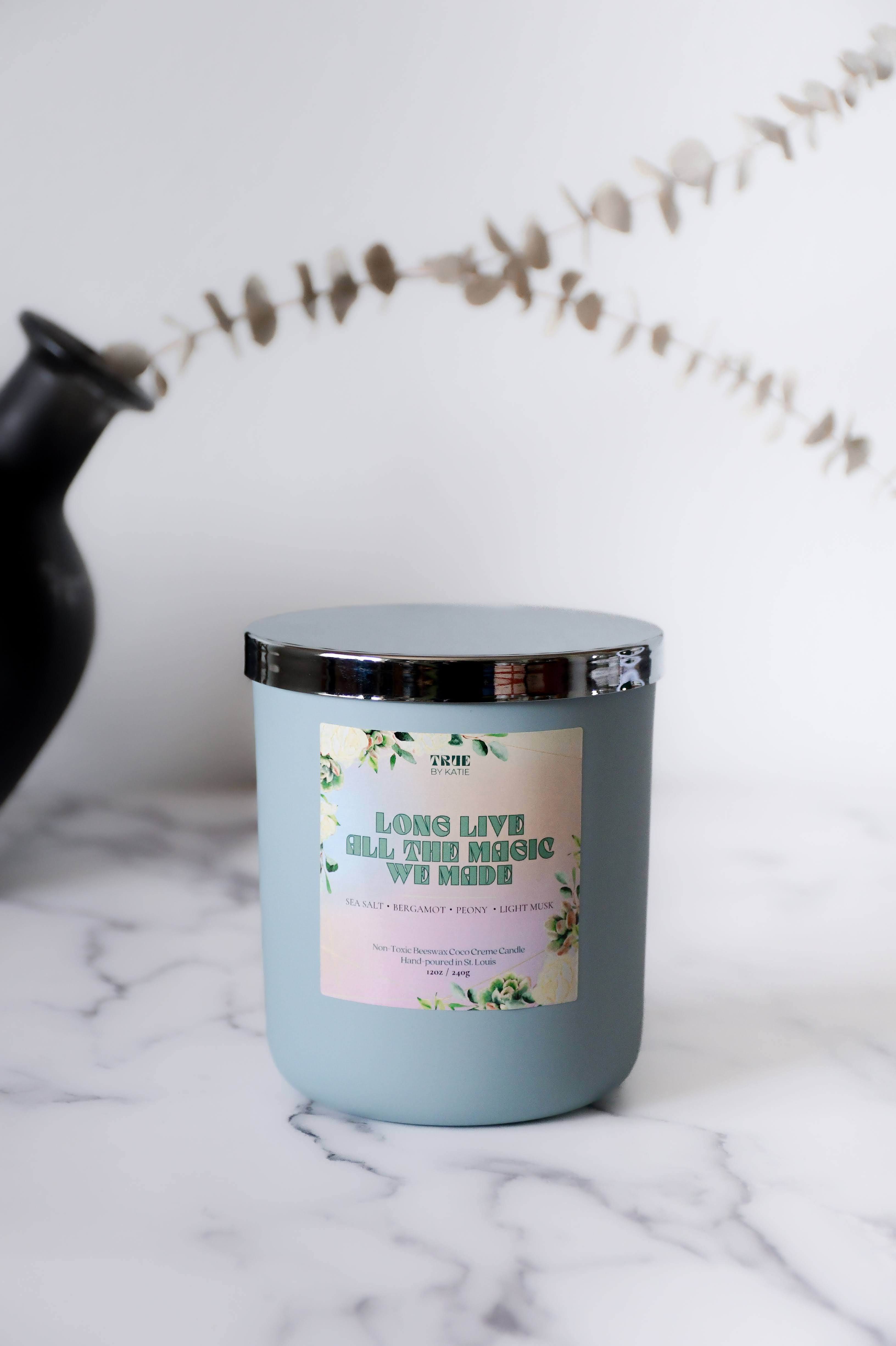 Long Live All the Magic We Made Refillable Candle