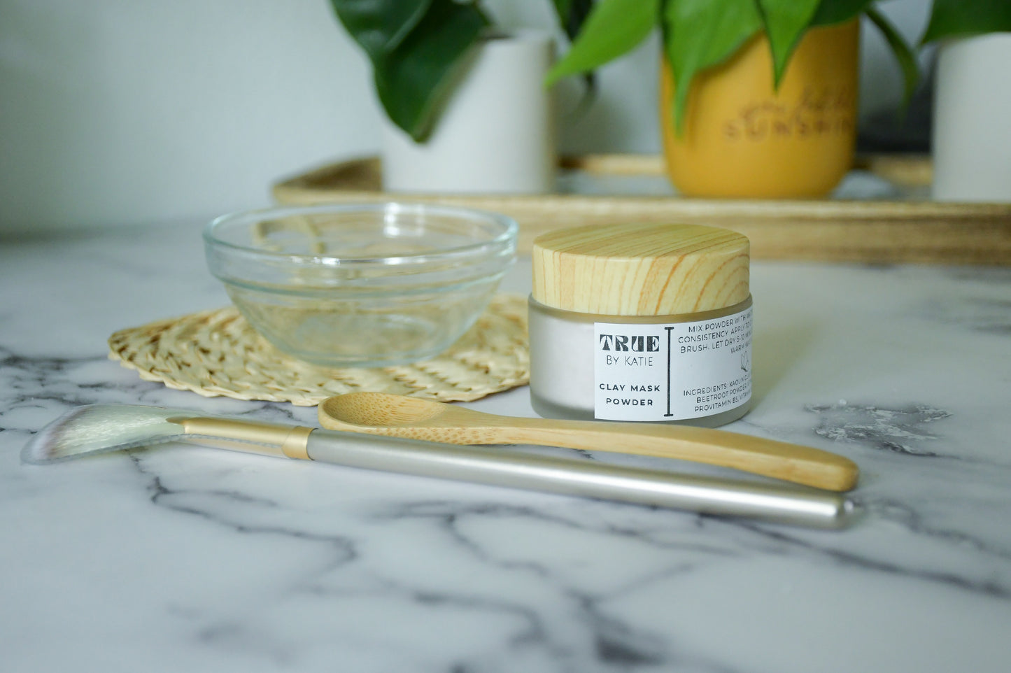 Clay Mask Powder | Beetroot + Rose Clay