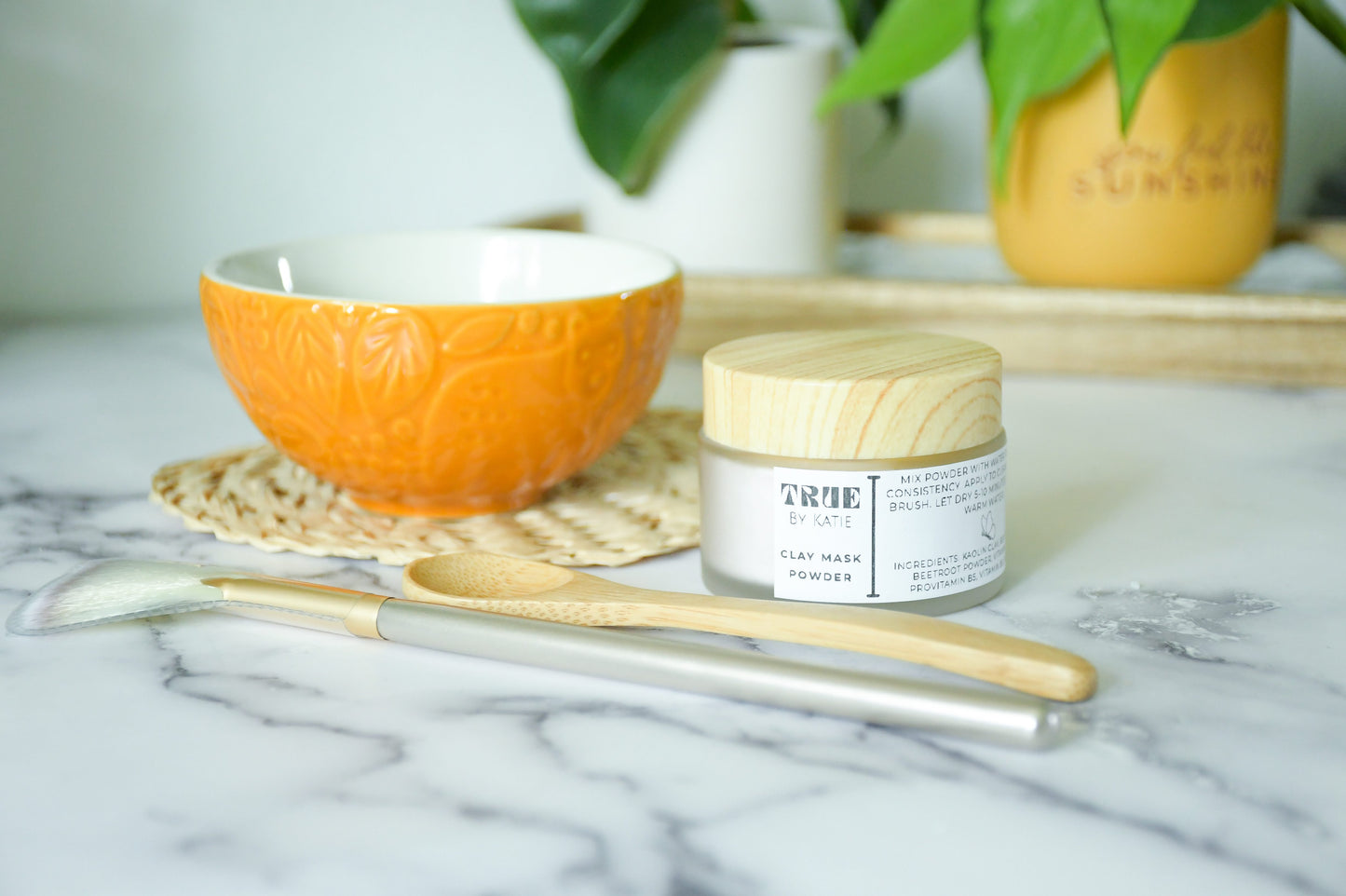 Clay Mask Powder | Beetroot + Rose Clay