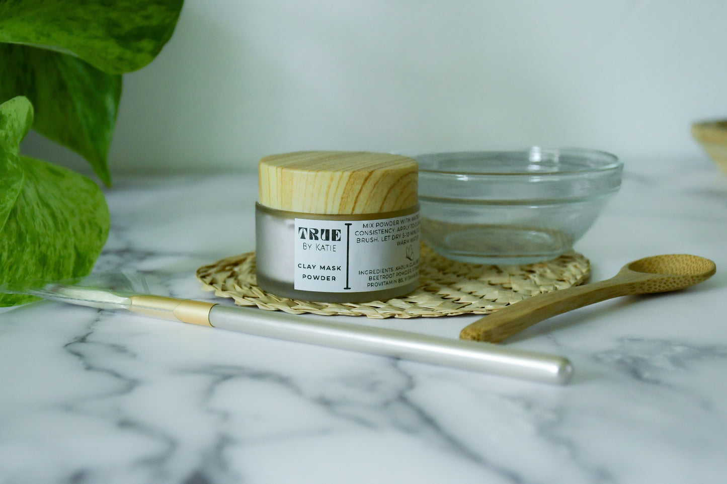 Clay Mask Powder | Beetroot + Rose Clay