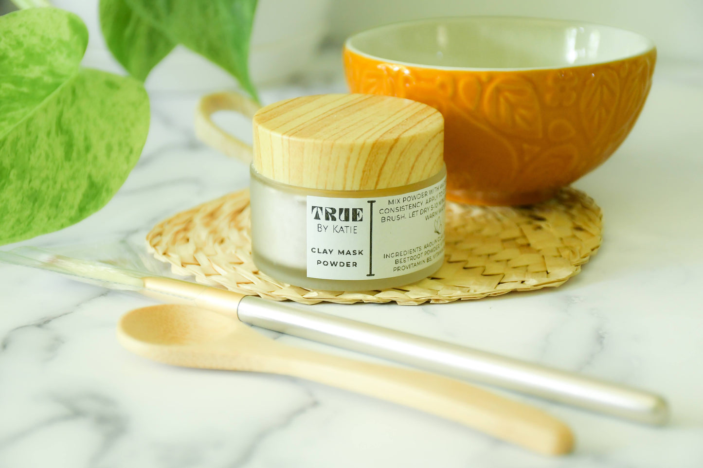 Clay Mask Powder | Beetroot + Rose Clay
