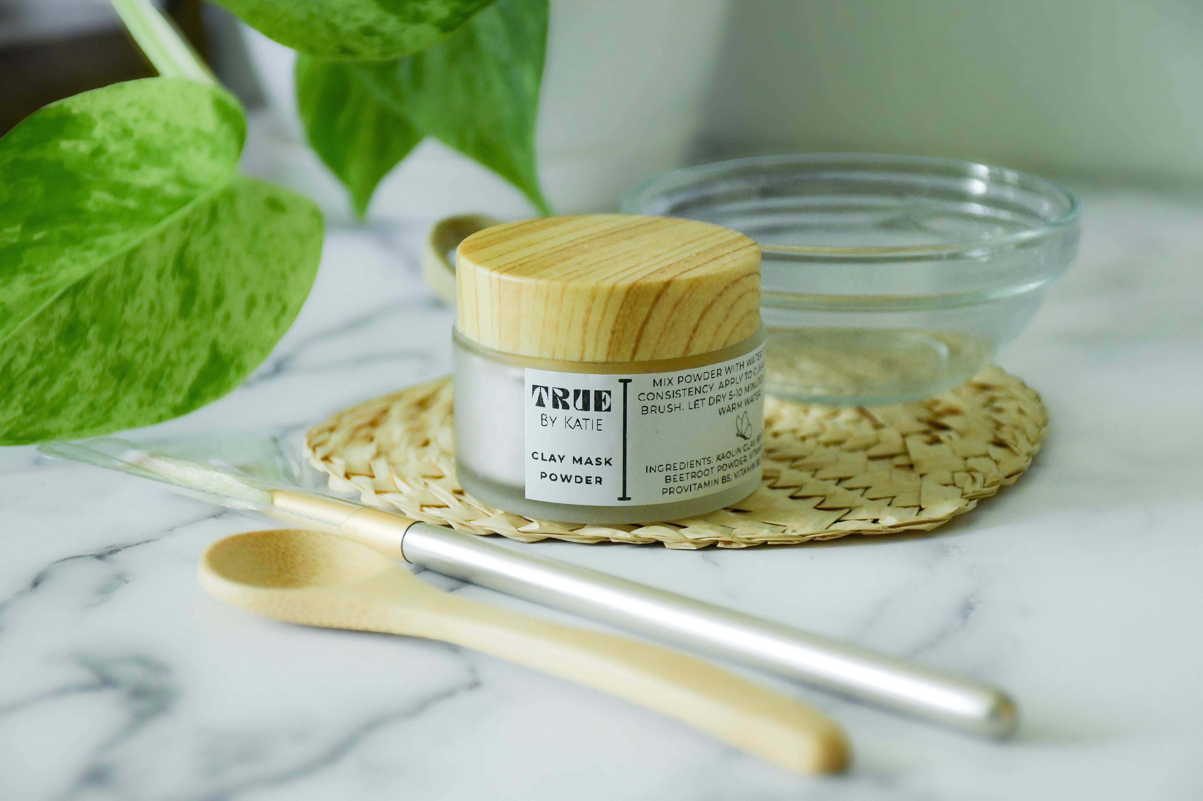 Clay Mask Powder | Beetroot + Rose Clay