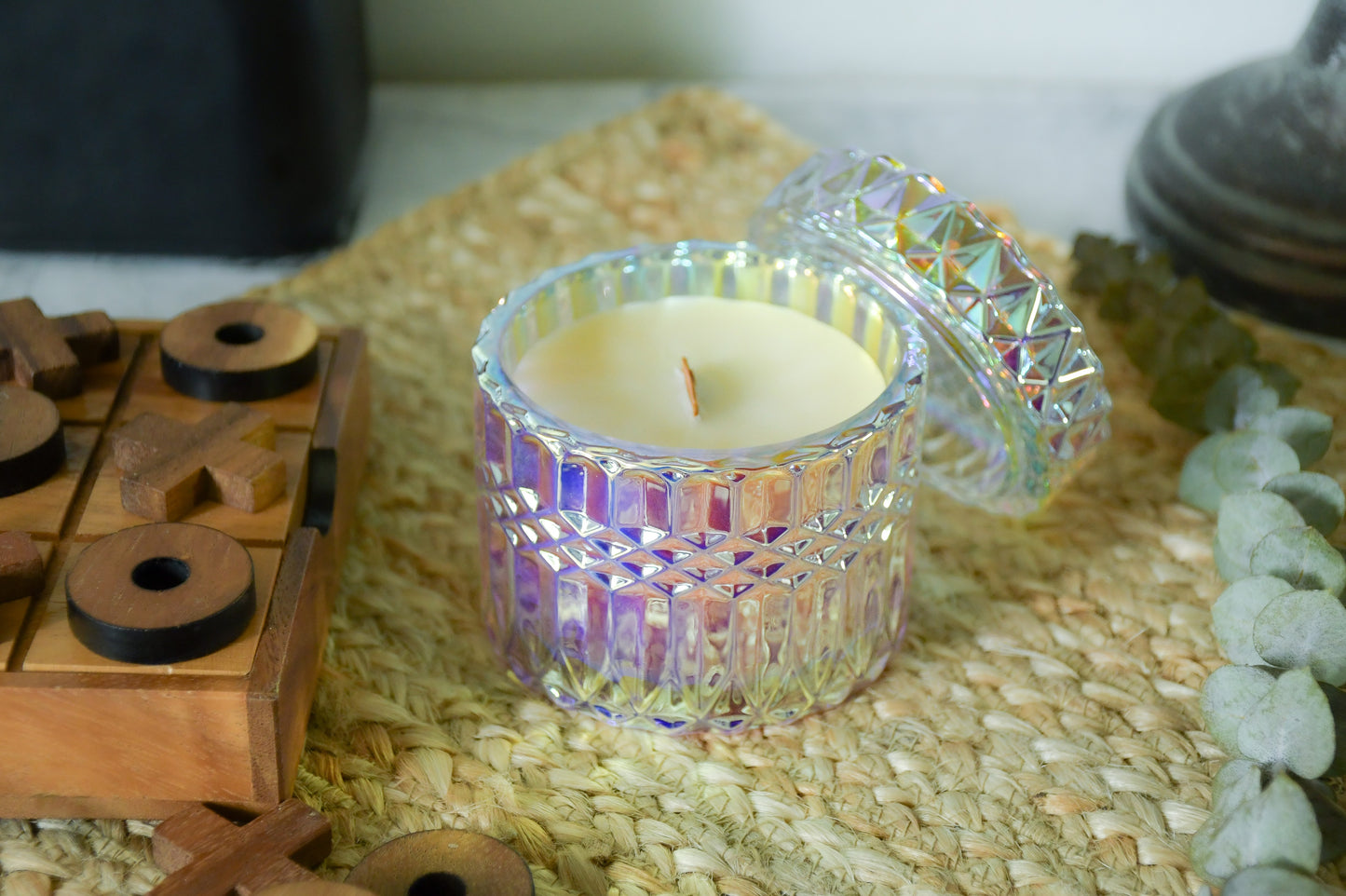 Happier When Lit Refillable Candle