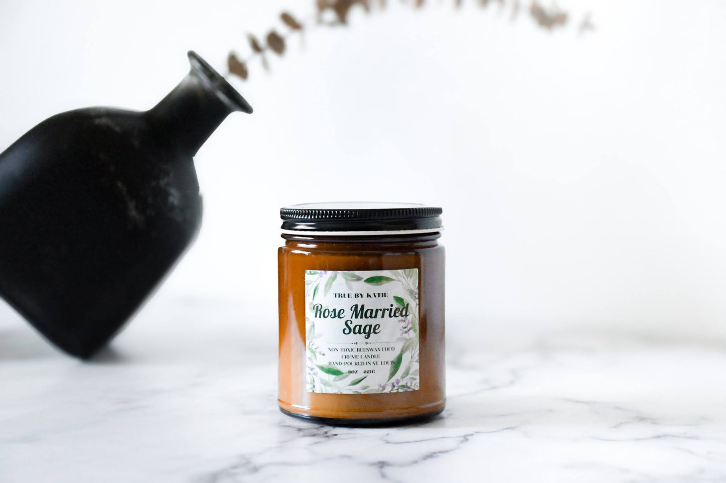 Rose Married Sage Candle