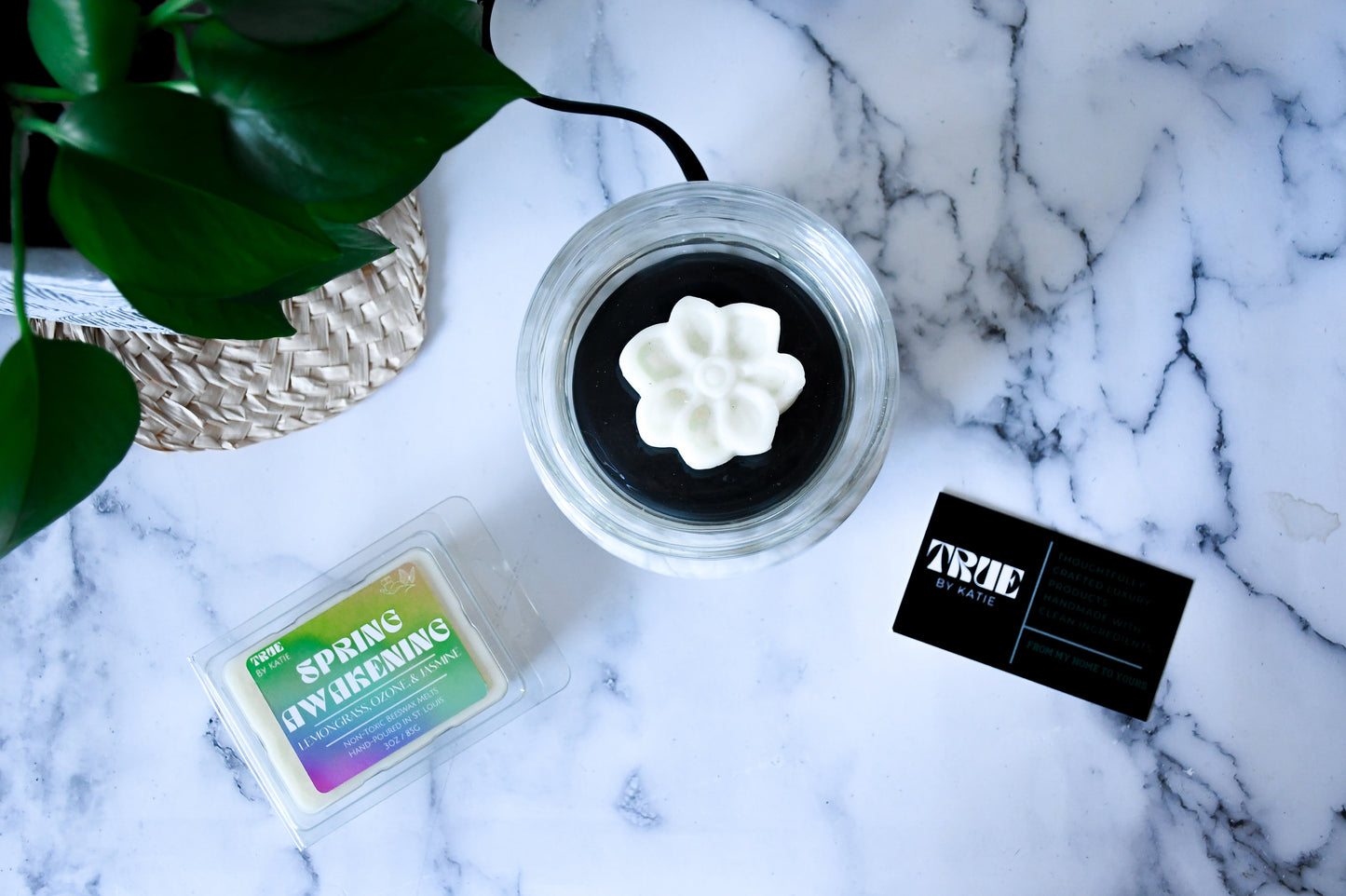 Swirl Glass 2-in-1 Wax & Candle Warmer