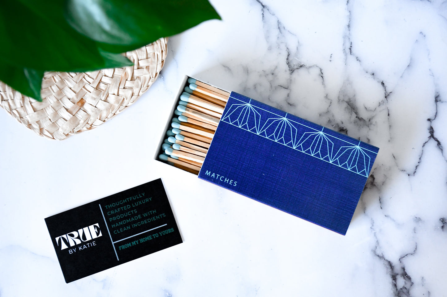 Lotus Blossom Blue Matchbox