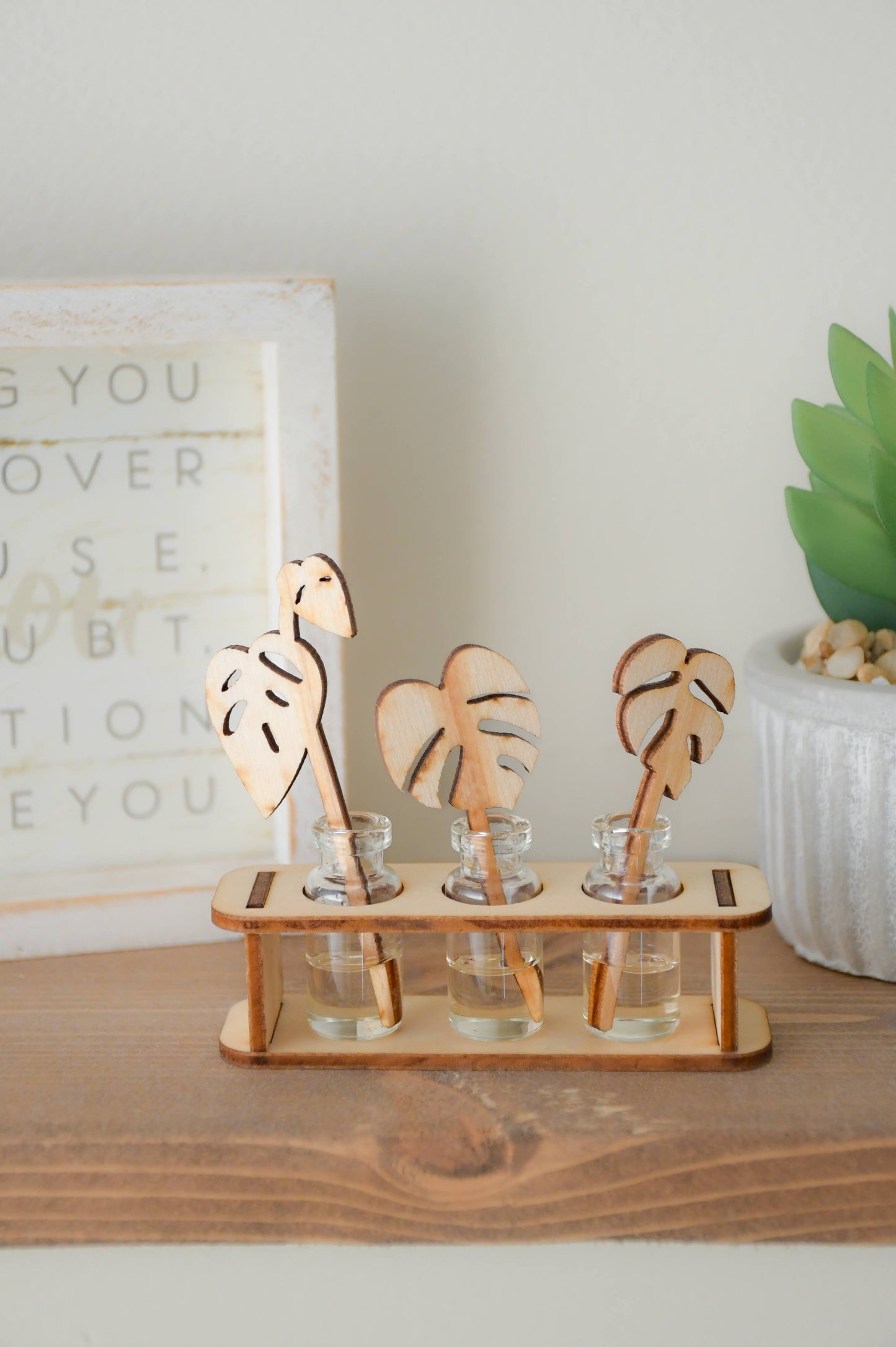 Houseplant Theme Tiny Propagation Leaf Diffusers