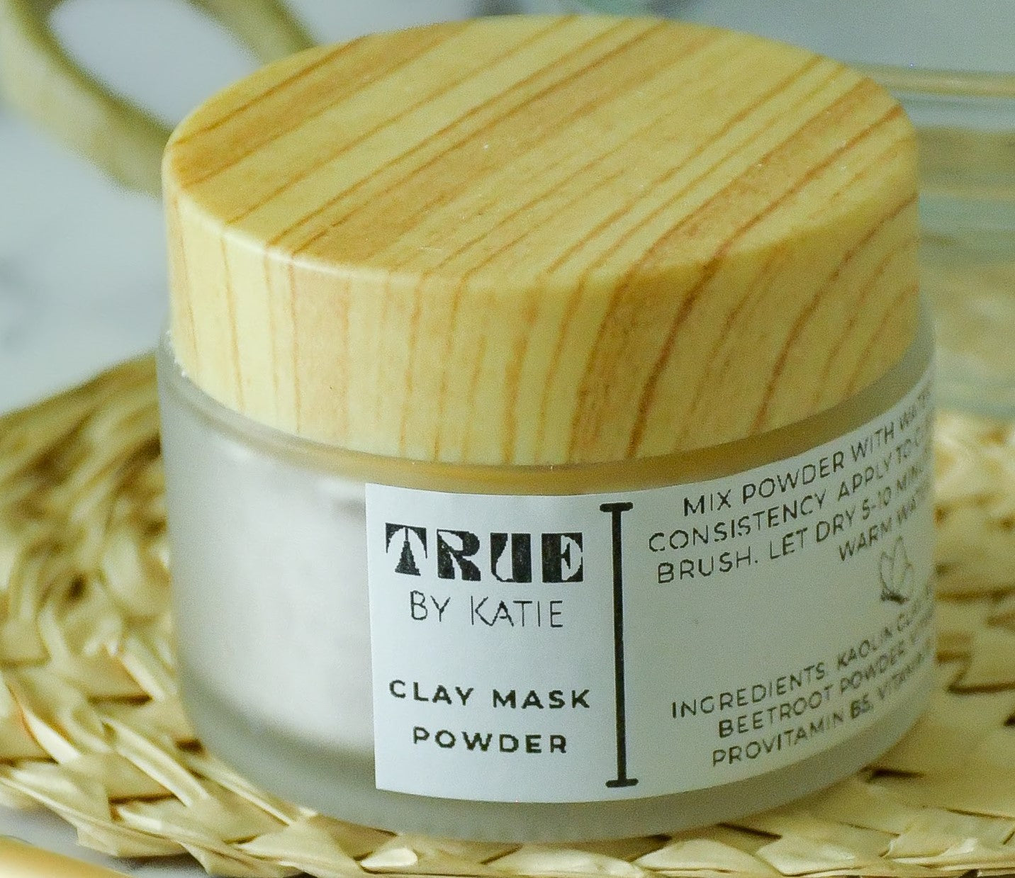 Clay Mask Powder | Beetroot + Rose Clay