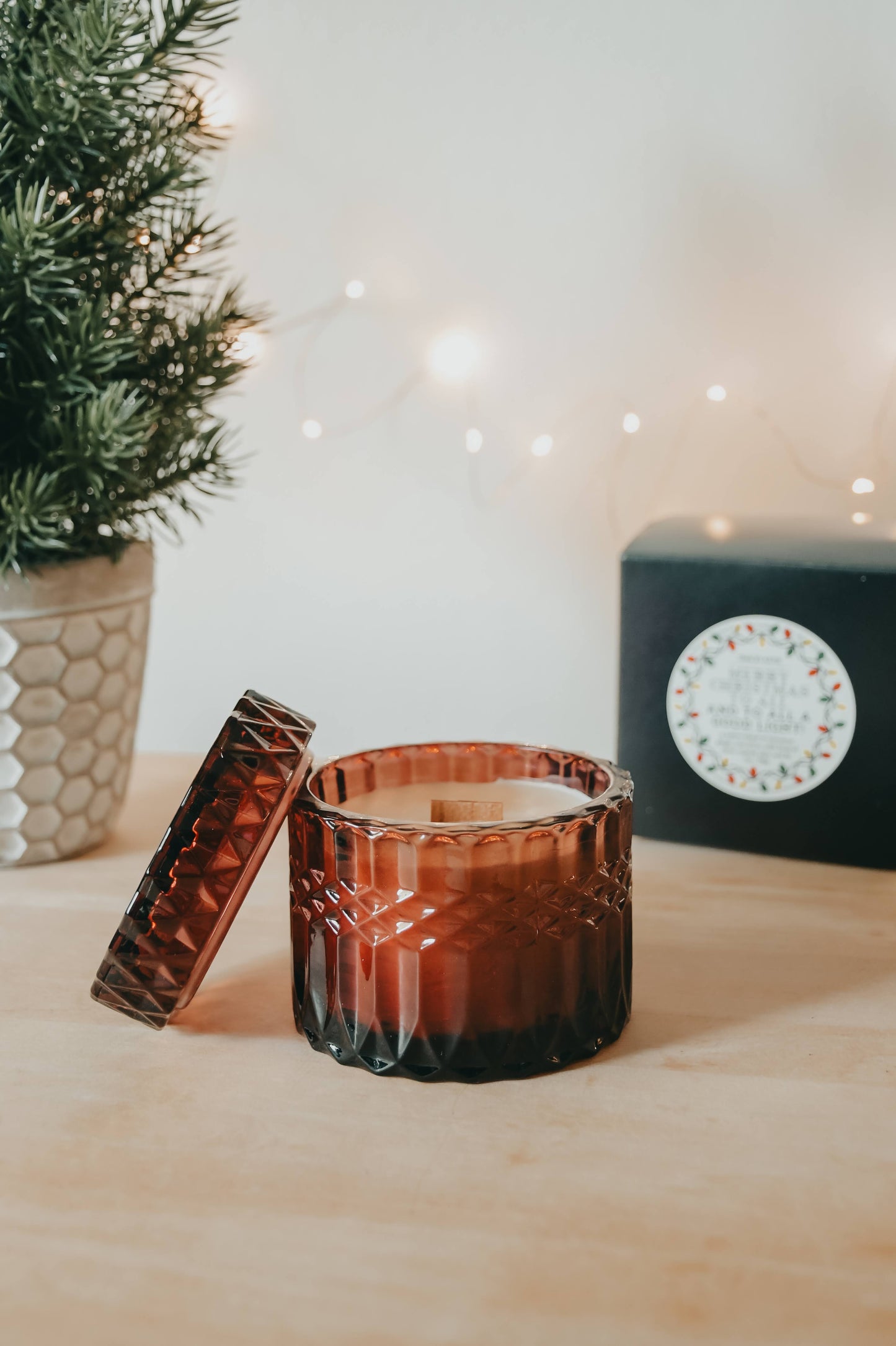 Merry Christmas to All, and to All a Good Light Refillable Candle