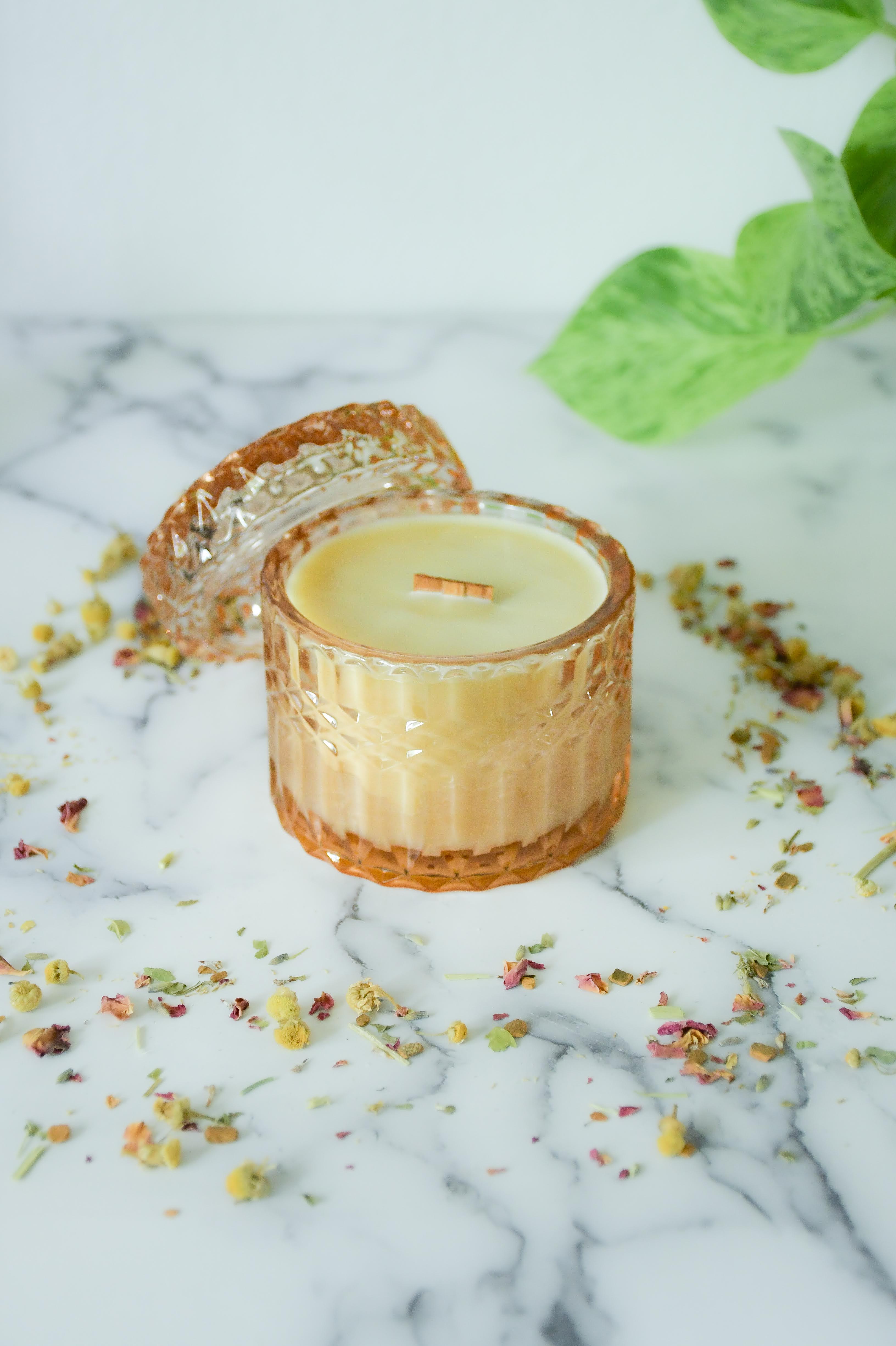 Flower Child Refillable Candle