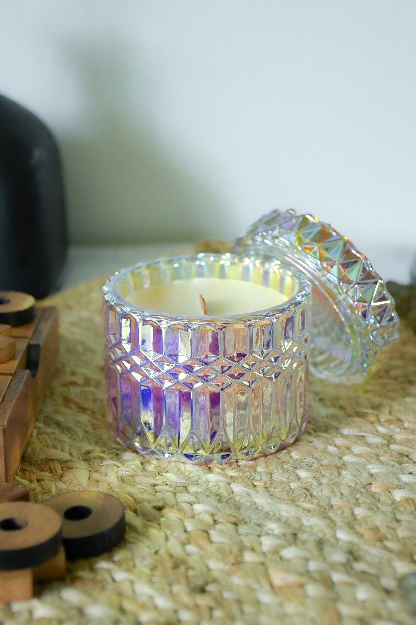 Happier When Lit Refillable Candle