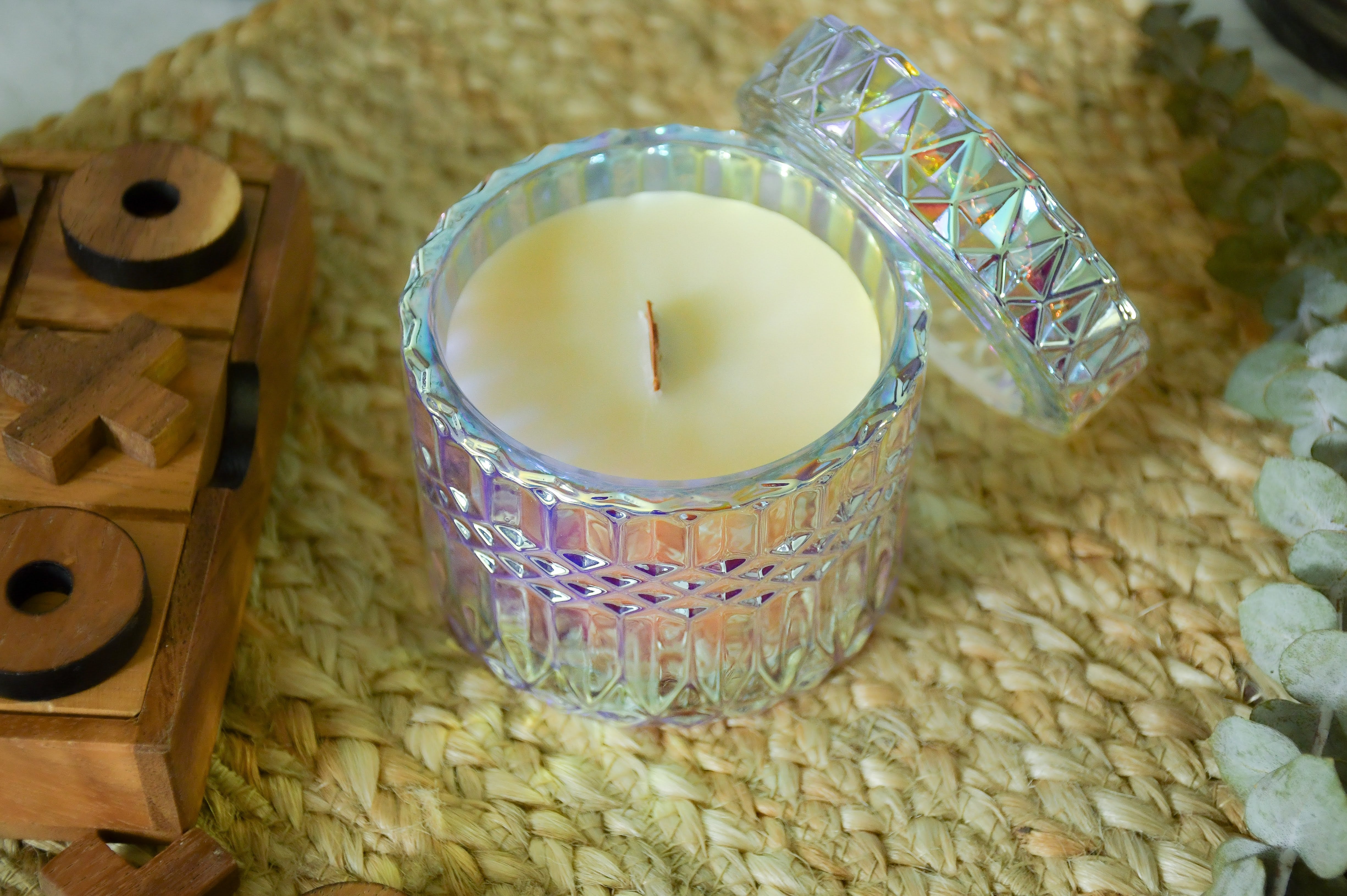 Happier When Lit Refillable Candle