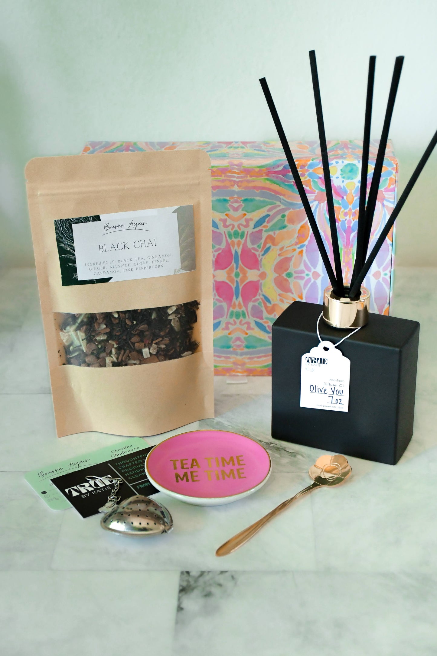Chai There, I Olive You, Cutie – Diffuser Gift Box