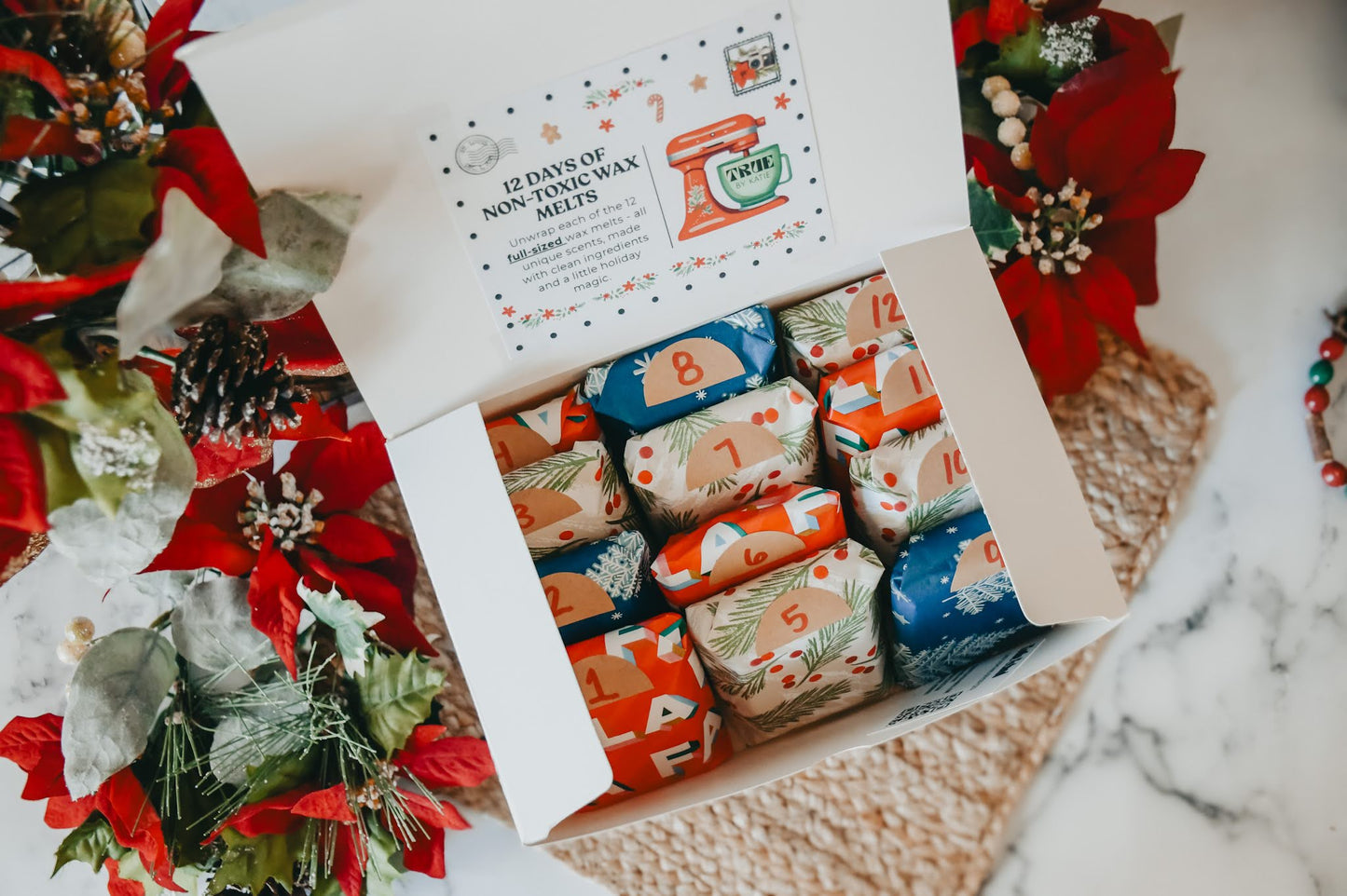 12 Days of Non-Toxic Wax Melts – Full-Size Advent Calendar