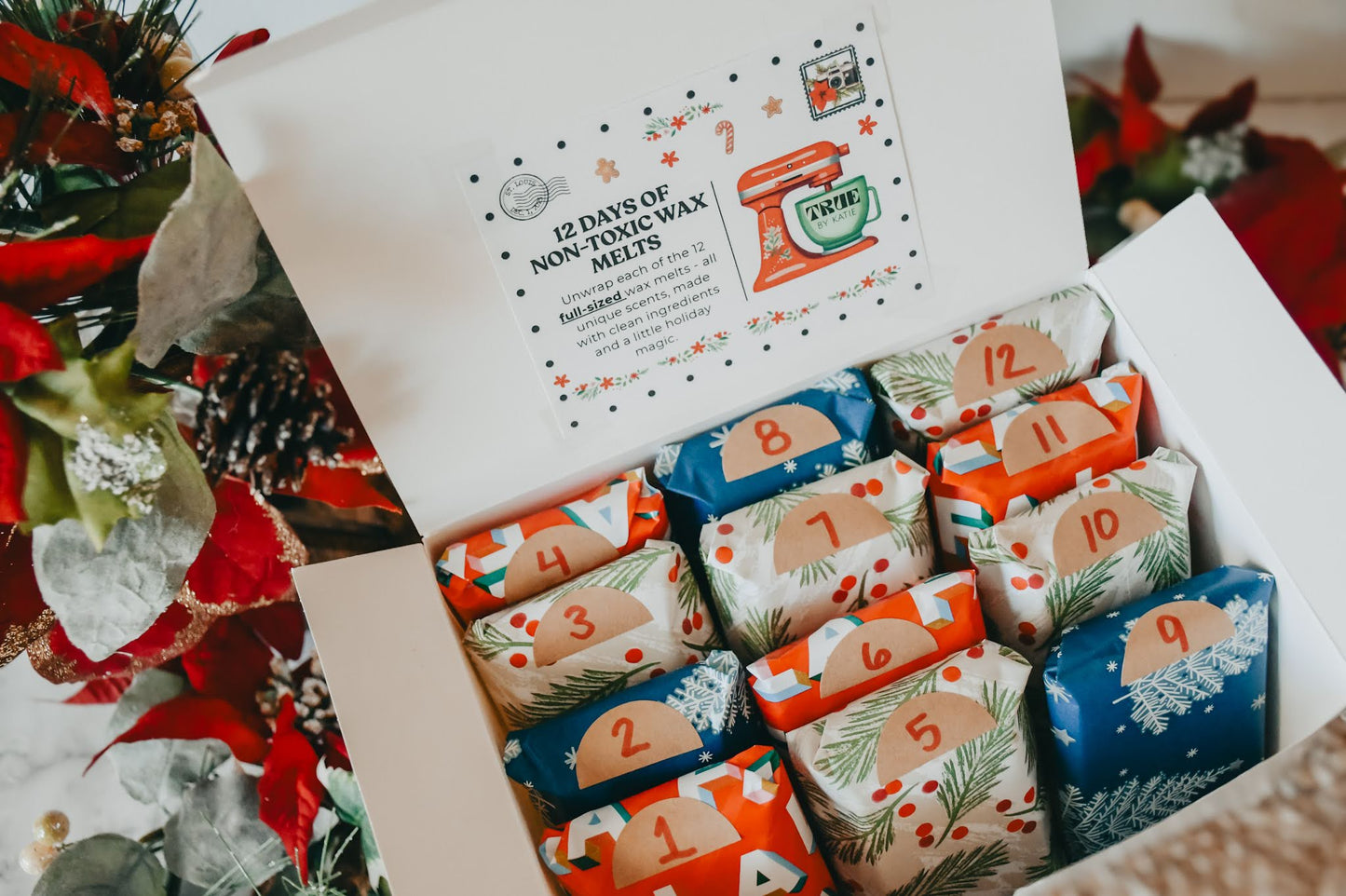 12 Days of Non-Toxic Wax Melts – Full-Size Advent Calendar