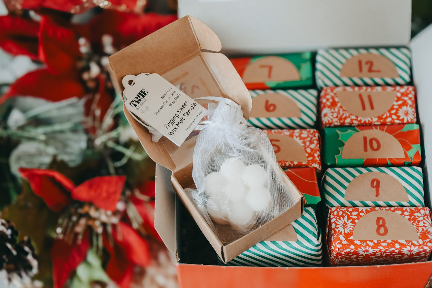 12 Day Advent Calendar of Non-Toxic Wax Melt Samples