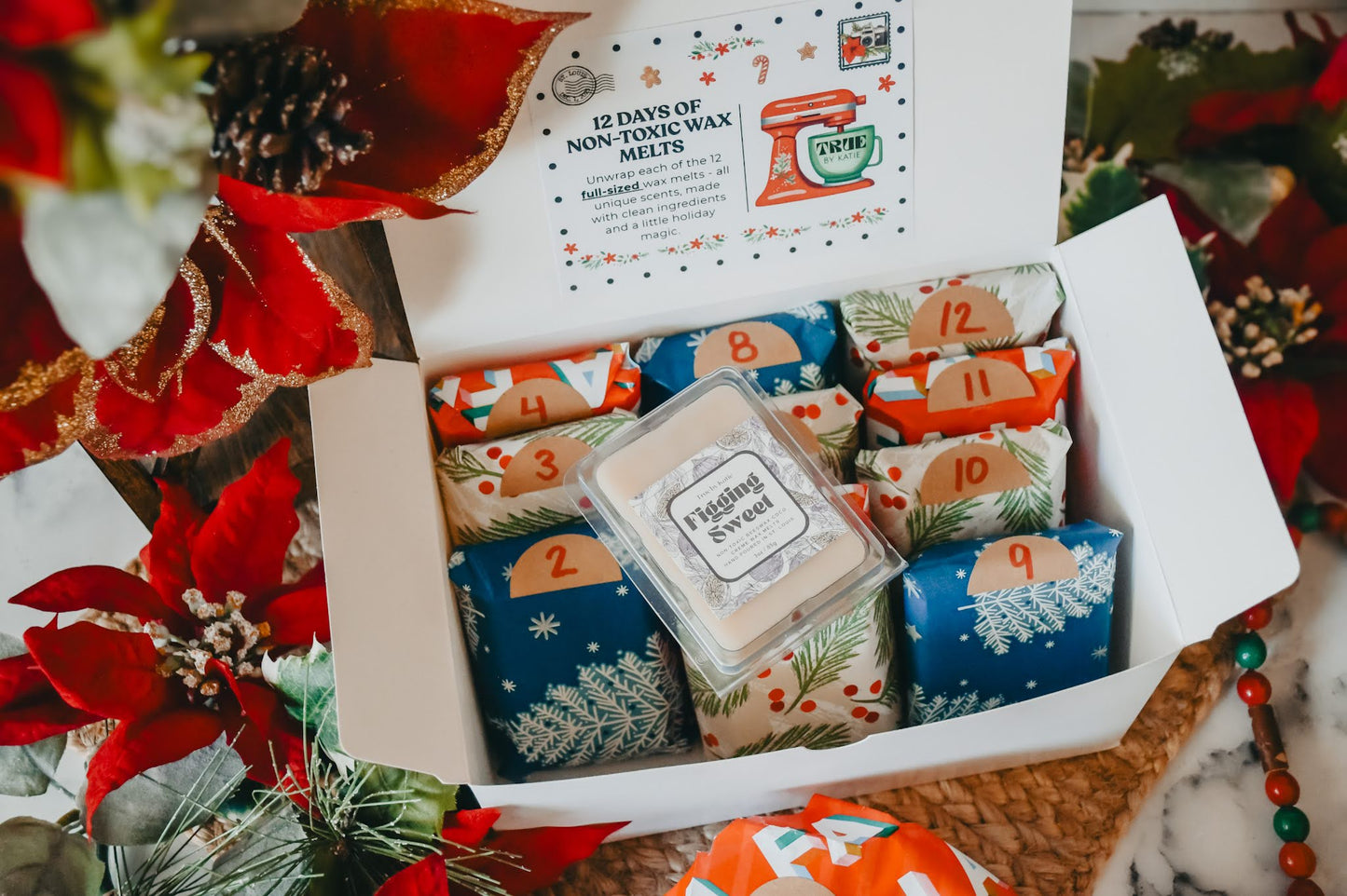 12 Days of Non-Toxic Wax Melts – Full-Size Advent Calendar