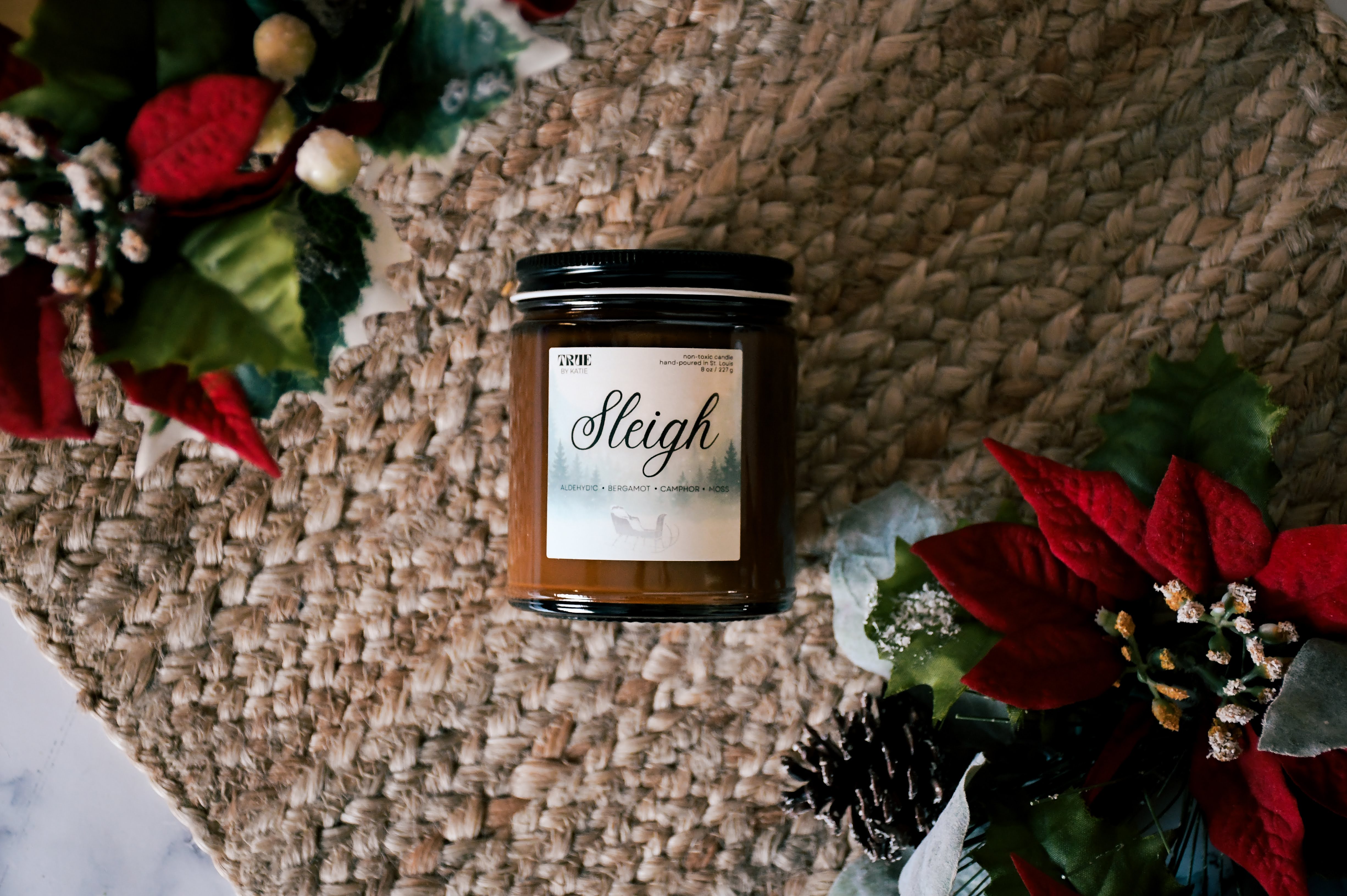 Sleigh Candle