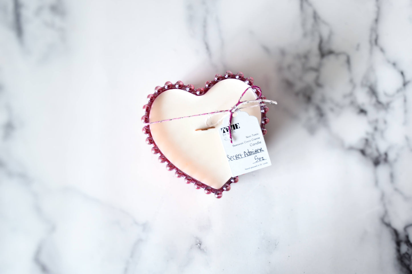 Secret Admirer Heart Candle – Limited Edition