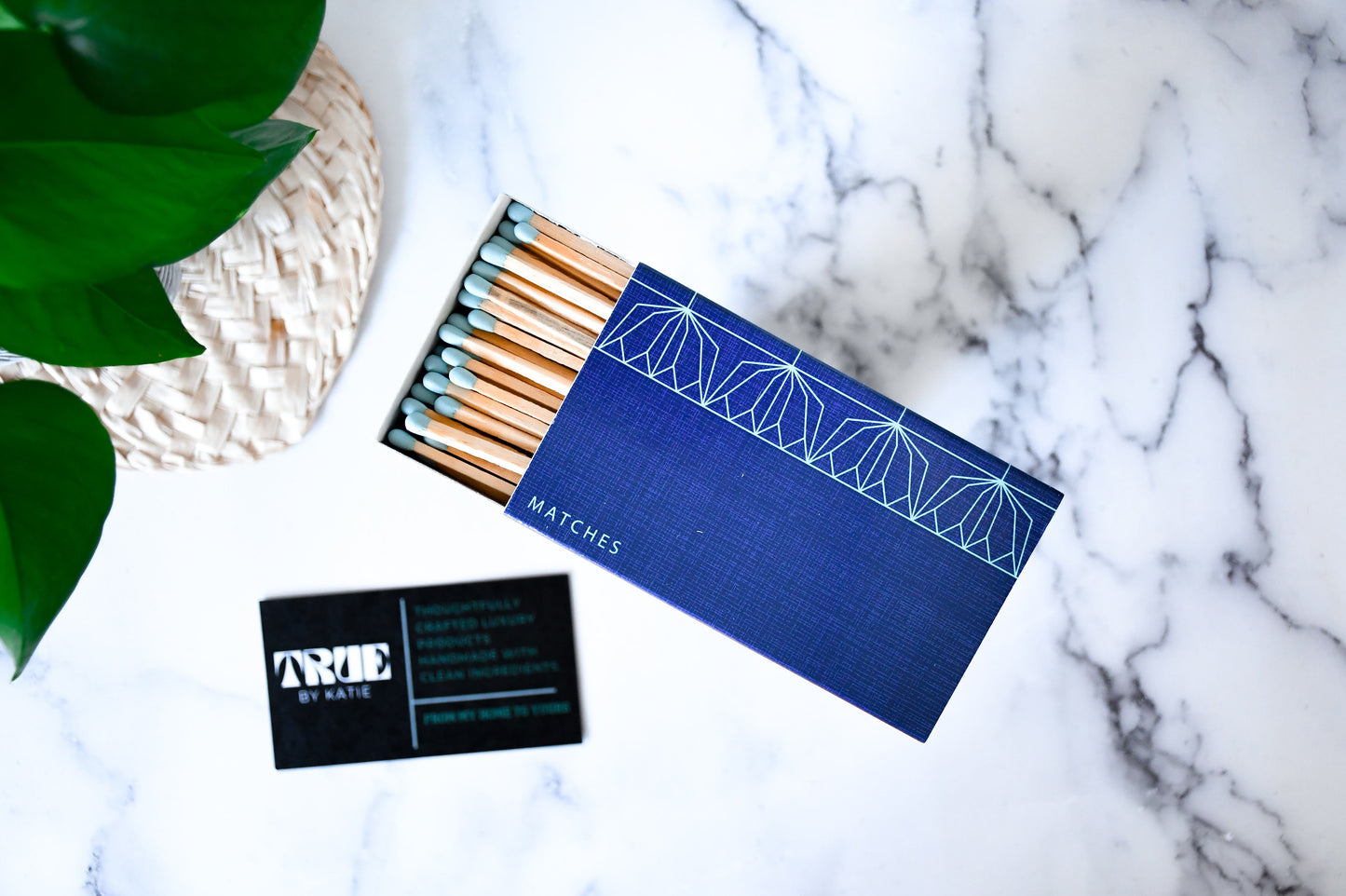 Lotus Blossom Blue Matchbox