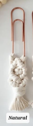 Macrame Diamond Bookmark